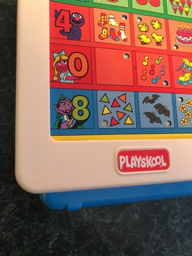 Vintage 1990 Playskool Sesame Street Big Bird's Talk 'N Learn Electronic Toy