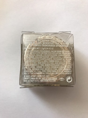 Mac Snow Ball Delicate Drift Extra Dimension Eye Shadow LE 100% Authentic