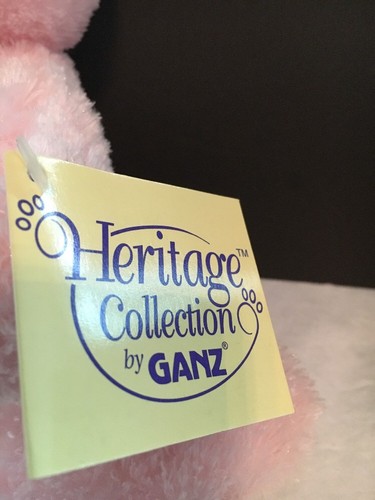 GANZ Heritage Collection Bunnita Pink Plush Stuffed Bunny Lovey 11”