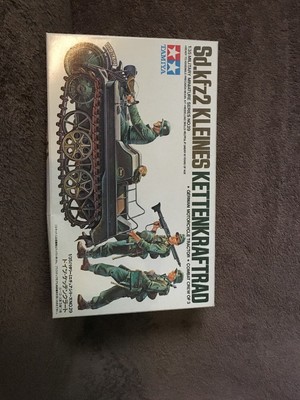 Tamiya SdKfz2 Kleines Kettenkraftrad Motorcycle Tractor 135 Model Kit WWII
