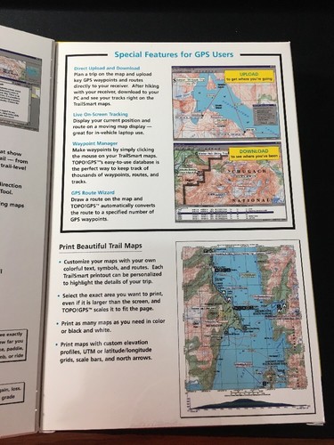 TrailSmart CD-ROM National Parks of Alaska Maps (national Geographic Maps)