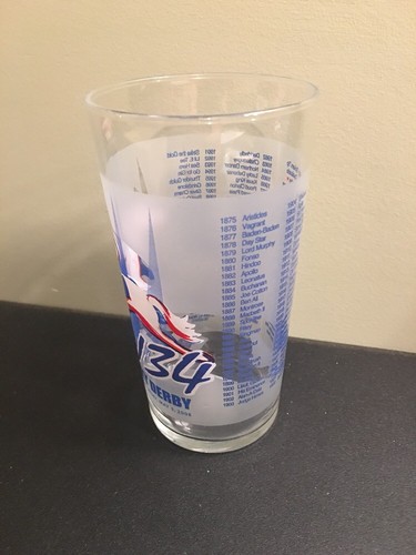 2008 Kentucky KY Derby Mint Julep Glass Churchill Downs