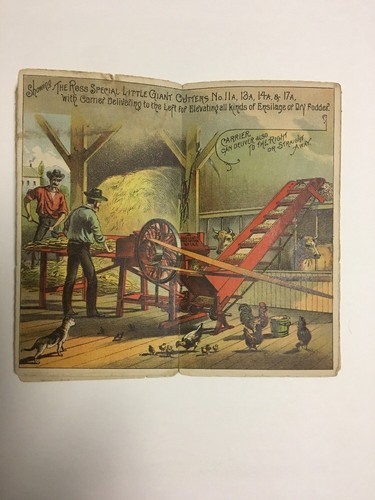 ROSS ENSILAGE & FODDER CUTTERS FODDER SHREDDERS 8 Page Brochure