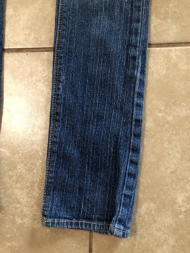 Levi's denim blue jeans girls Size 16 regular Skinny Fit