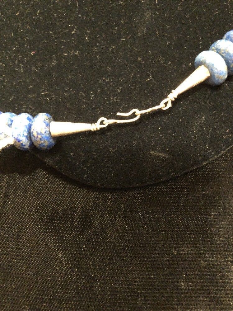 Beautiful Denim Lapis Necklace