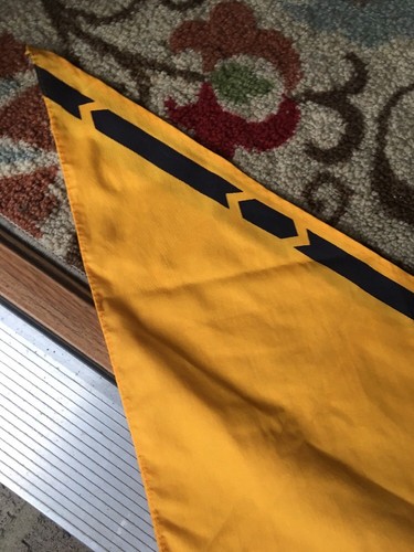 BSA Boy Scouts of America Cub Scouts Wolf Yellow Neckerchief Scarf