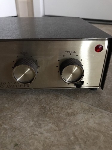 **Vintage** XAM MARK II T SOLID STATE STEREO AMPLIFIER **Rare**