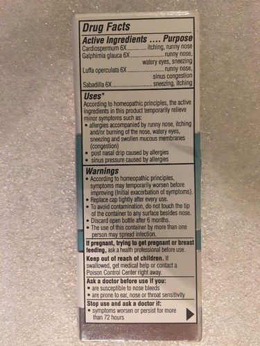 Similason Nasal Allergy Relief Nasal Mist .68 fl oz