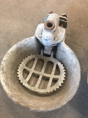 Pair Of Vintage Automatic Horse/livestock Waterers Water Bowl Jamesway 1922