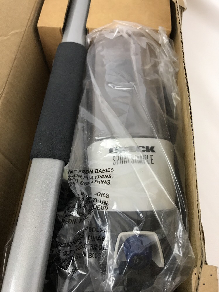 Oreck SpraySimple Spray Floor Mop Wood Tile Laminate Cordless Lightweight Gray