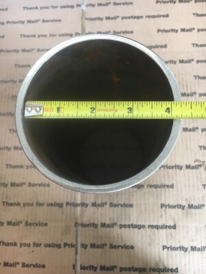 4'' NPS STEEL Pipe Sch 40 9'' Inches Long Welding Steel Collar