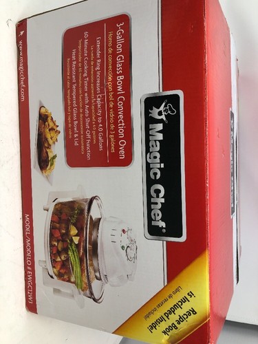 Magic Chef EWGC12W3 Glass Bowl Convection Oven R3