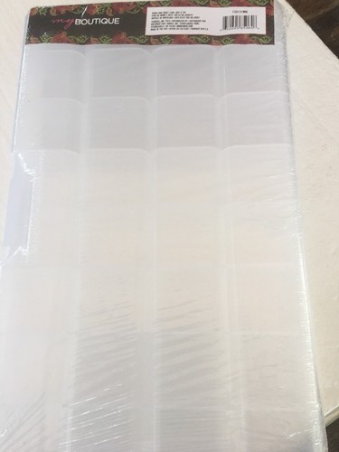 Darice 1157-11 No Spill Organizer 13.7-Inch-by-8.6-Inch-by-1.37-Inch