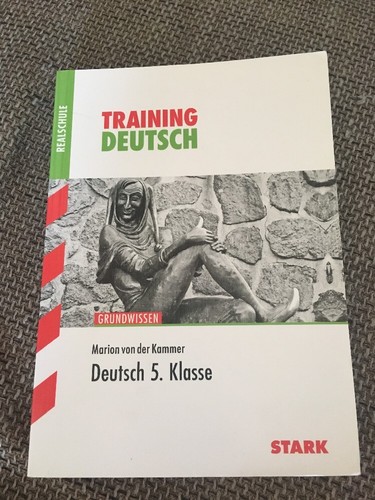 Training Deutsch 5. Kl. Grundwissen Realschule von Marion der Kammer (2013, Tas…