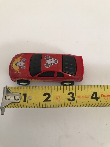 Bull With Flames Slot Car Untested