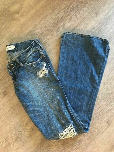 Abercrombie Ripped Distressed Kids size 16 Slim Jeans