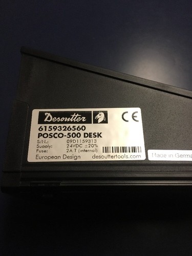 Desoutter Posco 500 Positioning System Controller Desk 6159326560 Brand New
