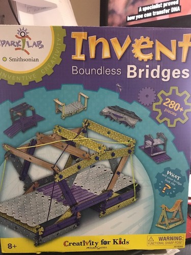 Invent Boundless Bridges. Spark Lab. Smithsonian  NEW