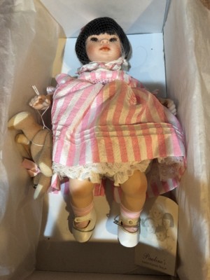 Pauline Bjonness Jacobsen Porcelain Doll 13.5  Ashlee Limited 165/950 COA New