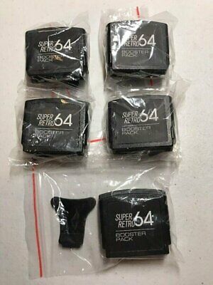 Lot of 5 New Jumper Paks for Nintendo 64 - N64 Console RAM Packs With Tools!