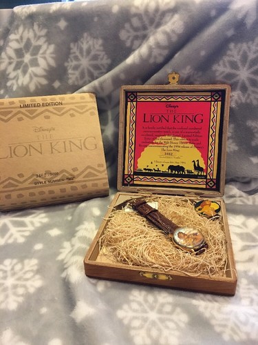 The Lion King 1994 Limited edition Watch 3462/5000 With Collector Pin