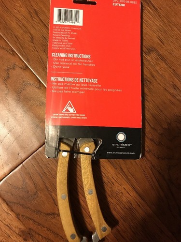 Architec Target Stainless Steel Kitchen Prep Shears Teak Forged