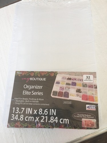 Darice 1157-11 No Spill Organizer 13.7-Inch-by-8.6-Inch-by-1.37-Inch