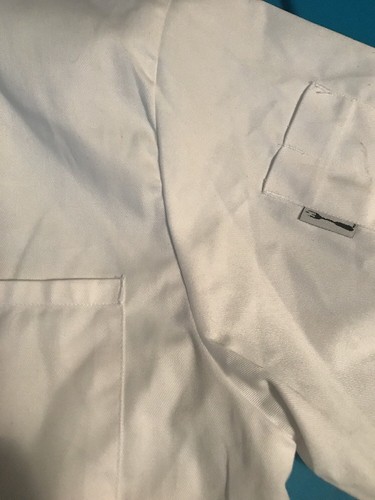 chef coat long sleeve White Size Med