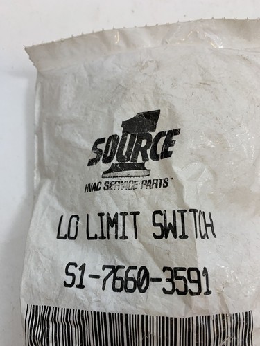 Source 1  A/R Lower Limit; 150Op 130Cl OEM S1-7660-3591