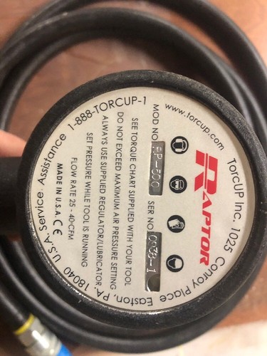 TorcUp Raptor RP-500 3/4” Torque Impact