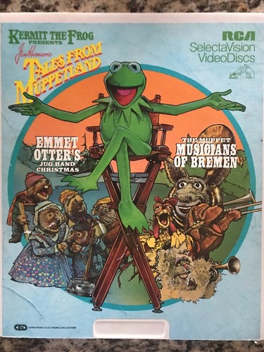 Vintage 1981 Kermit The Frog “Tales From Muppetland” Laserdisc