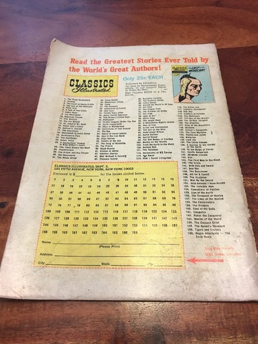 Classics Illustrated #104 (Original) - Bring 'Em Back Alive, February 1953 (CT)