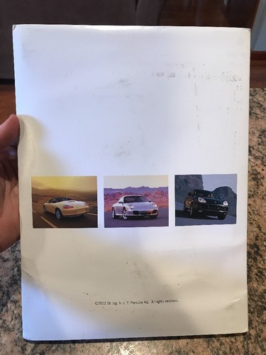 2003 Complete Porsche Media Information Press Kit W/ Letters,Photos, Slides & CD