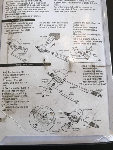 Metal Sheet Double Headed Nibbler   C