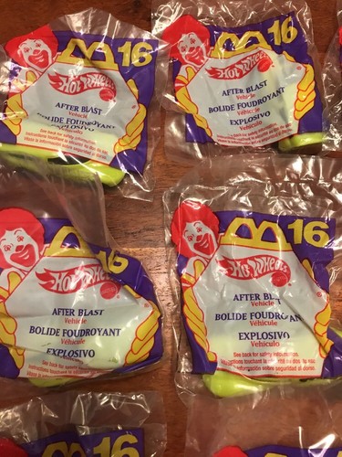 Lot Of 31 Vintage Happy Meal Toys - Hot Wheels #16 After Blast Vehicle (AB)