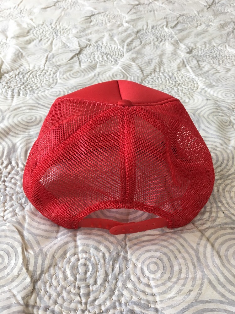 Vintage 1980s Molson Ale Short Brim Snapback Trucker Hat NEW