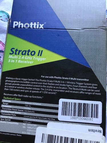 Phottix PH15657 Strato II Multi 5-in-1 Receiver for Nikon - Photographic Equip