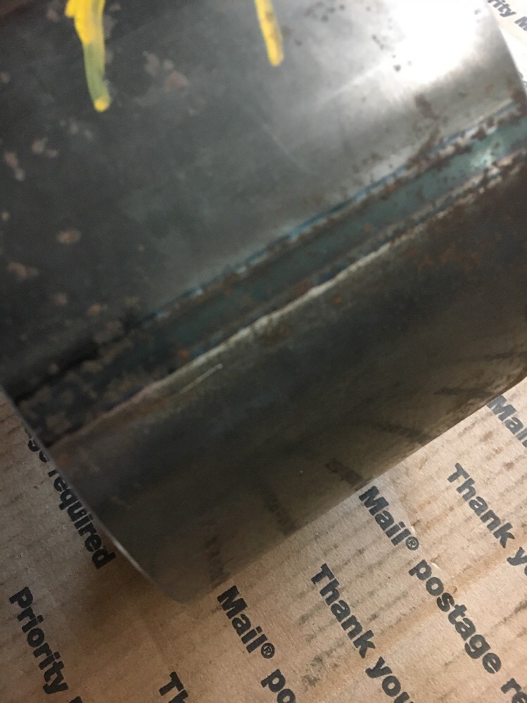 6" IPS Pipe Weld on Steel Collar 4” Long. 1/4" + THICK Wall Sch 40