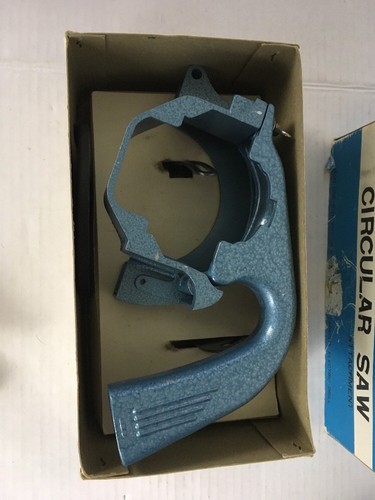 Vintage Portable Circular Saw For Use With Black And Decker Drill