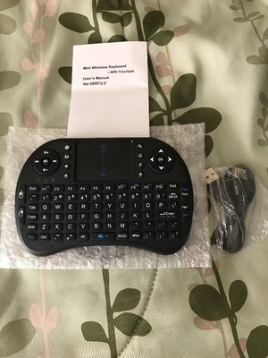 Hot in US Rii Mini i8 Wireless Keyboard 2.4G with Touchpad for PC Android TV Box