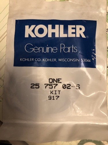 Genuine Kohler Engines Carburetor Repair Kit  25 757 02-S - Replaces: 221519