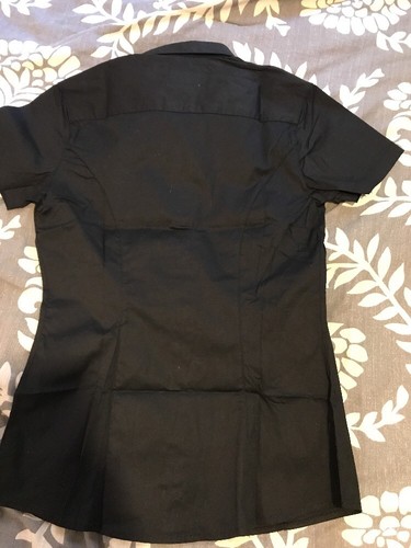 dickies Girl work shirt Small Black