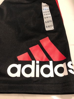 Adidas Boys Shorts ~Size S 8-10~ NWT