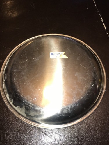 Vintage Kalamar 18-8 Stainless Steel Round Serving Platter & Bowl Made Denmark