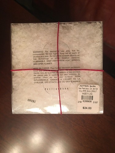Pottery Barn Snow Currant Potpourri