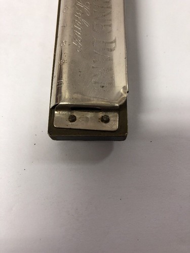 M. Hohner Marine Band Harmonica No. 1896 A440 Key of G made in Germany w/ Box