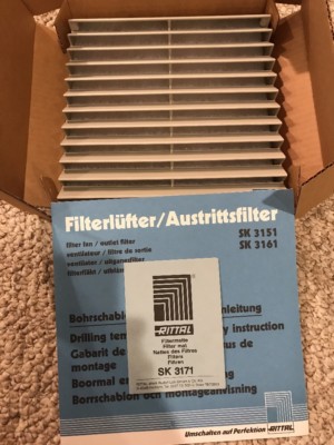 RITTAL SK3151 FILTER ONLY
