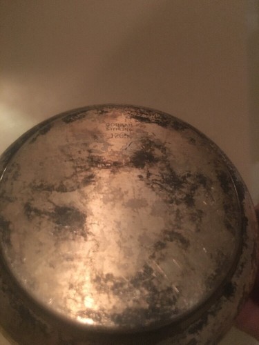 Antique Gorham Sterling Silver Sugar Bowl  #1204 ~ Creamer #1205