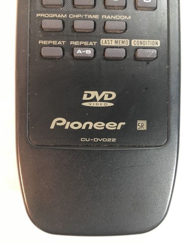 Pioneer CU-DVD22 DVD Video Remote Control