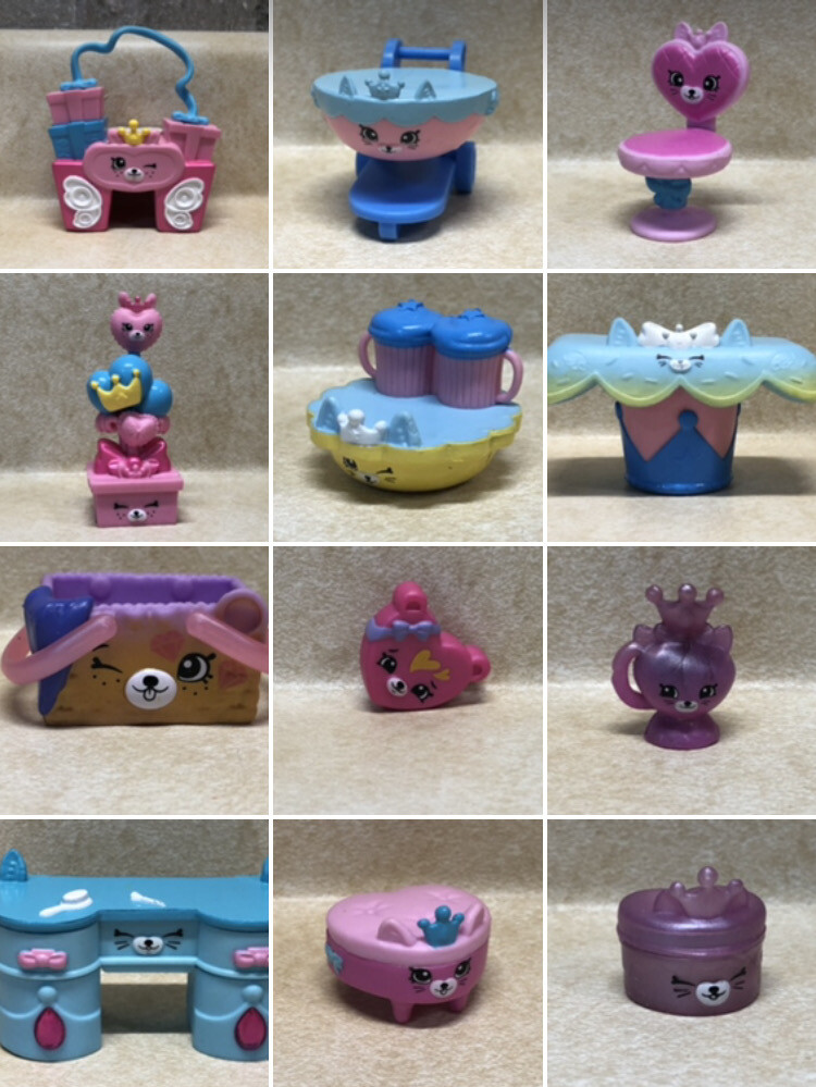 Number_i & King & Prince happyset ！！ Shopkins Happy Places Doll House - Princess & Petkin